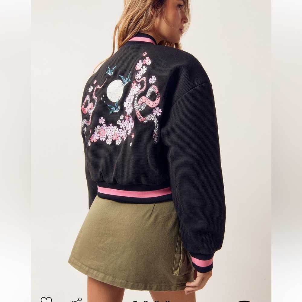 Nasty gal varsity jacket